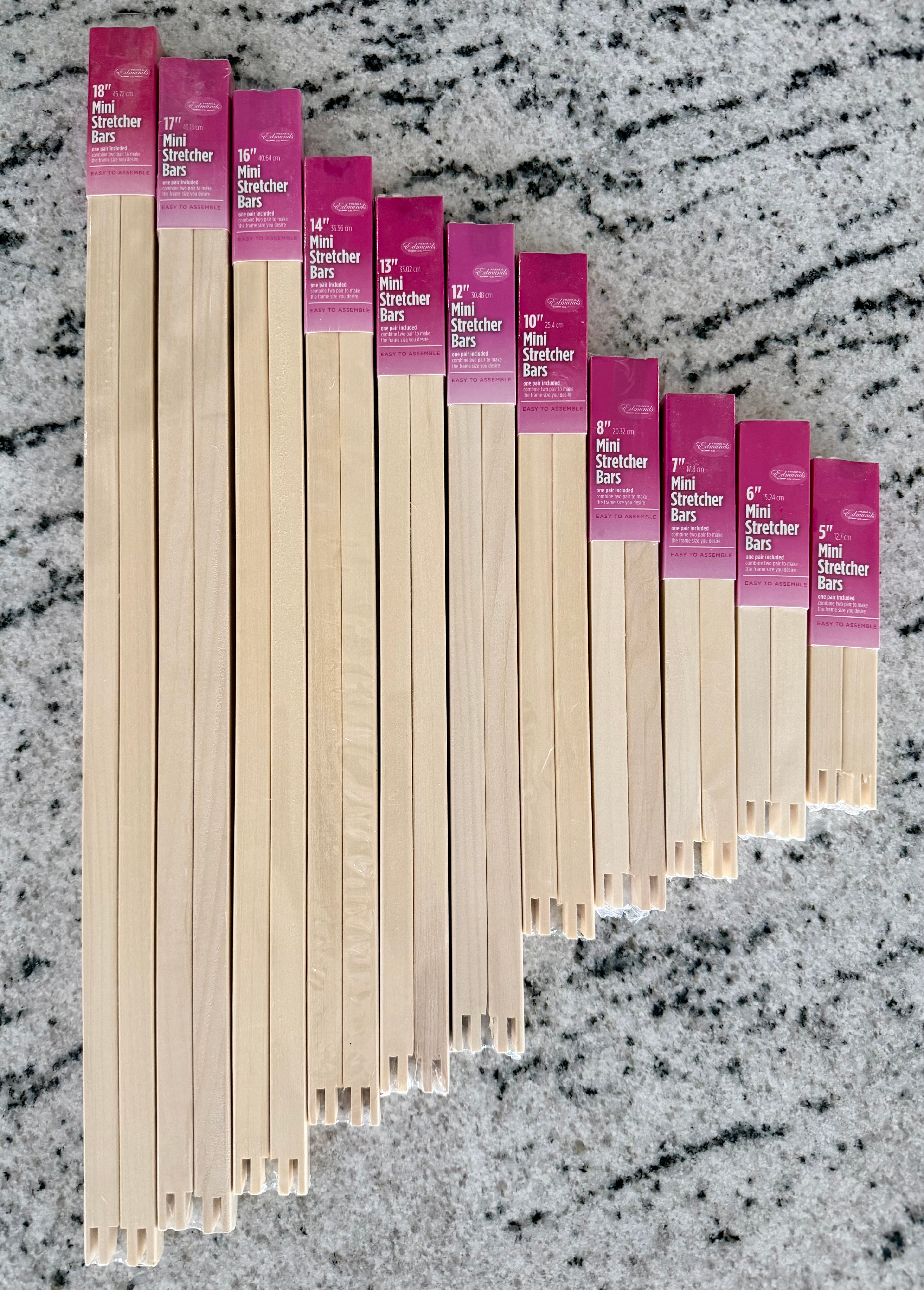 Mini Stretcher Bars (Packaging May Vary)