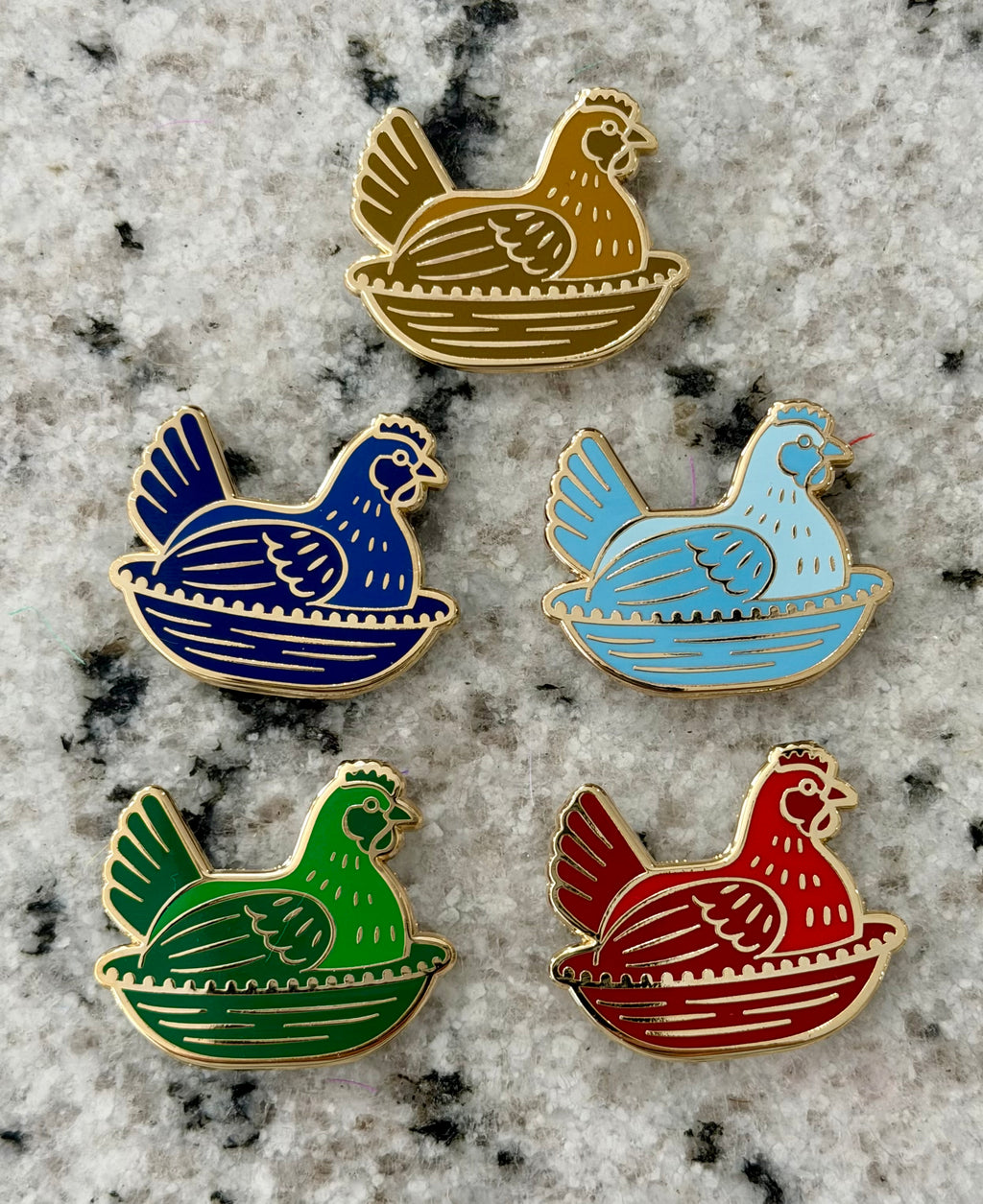 Hen on Nest Dish Needleminder