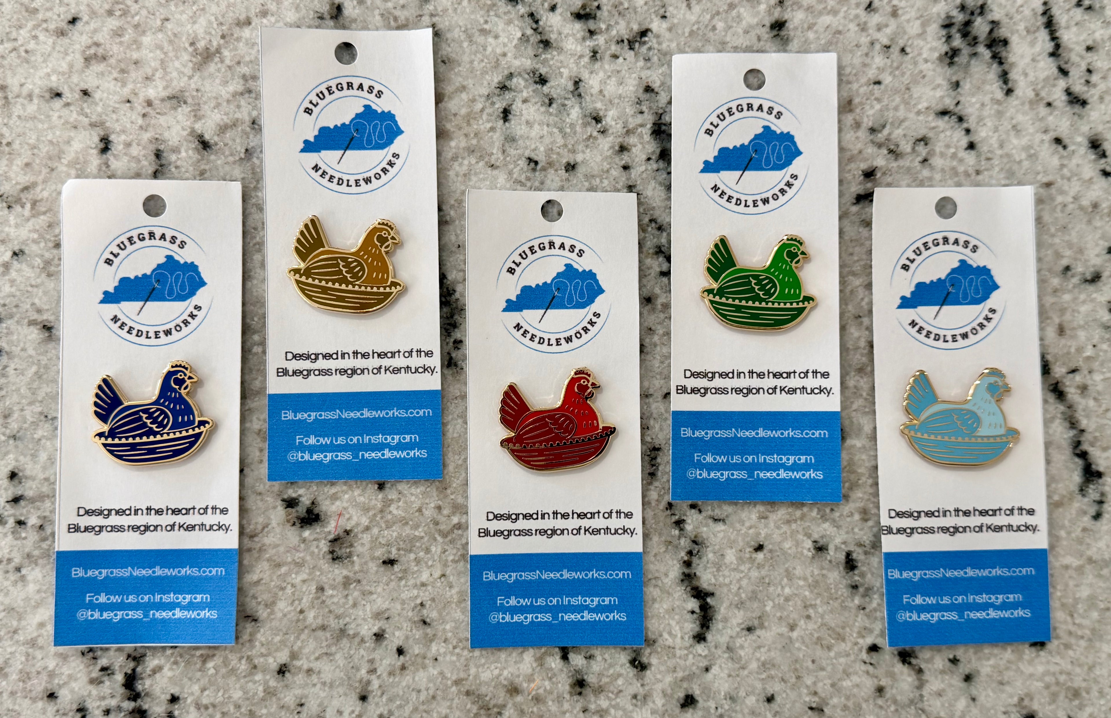 Hen on Nest Dish Needleminder