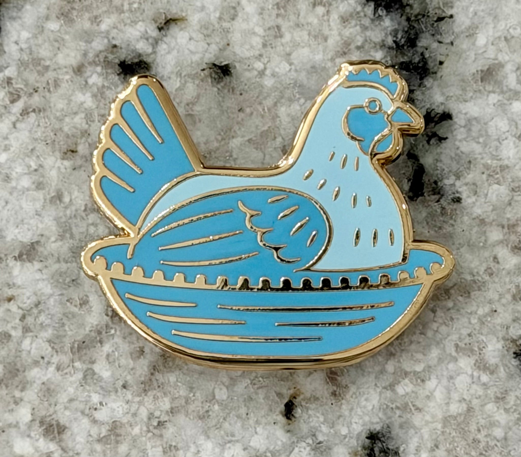 Hen on Nest Dish Needleminder