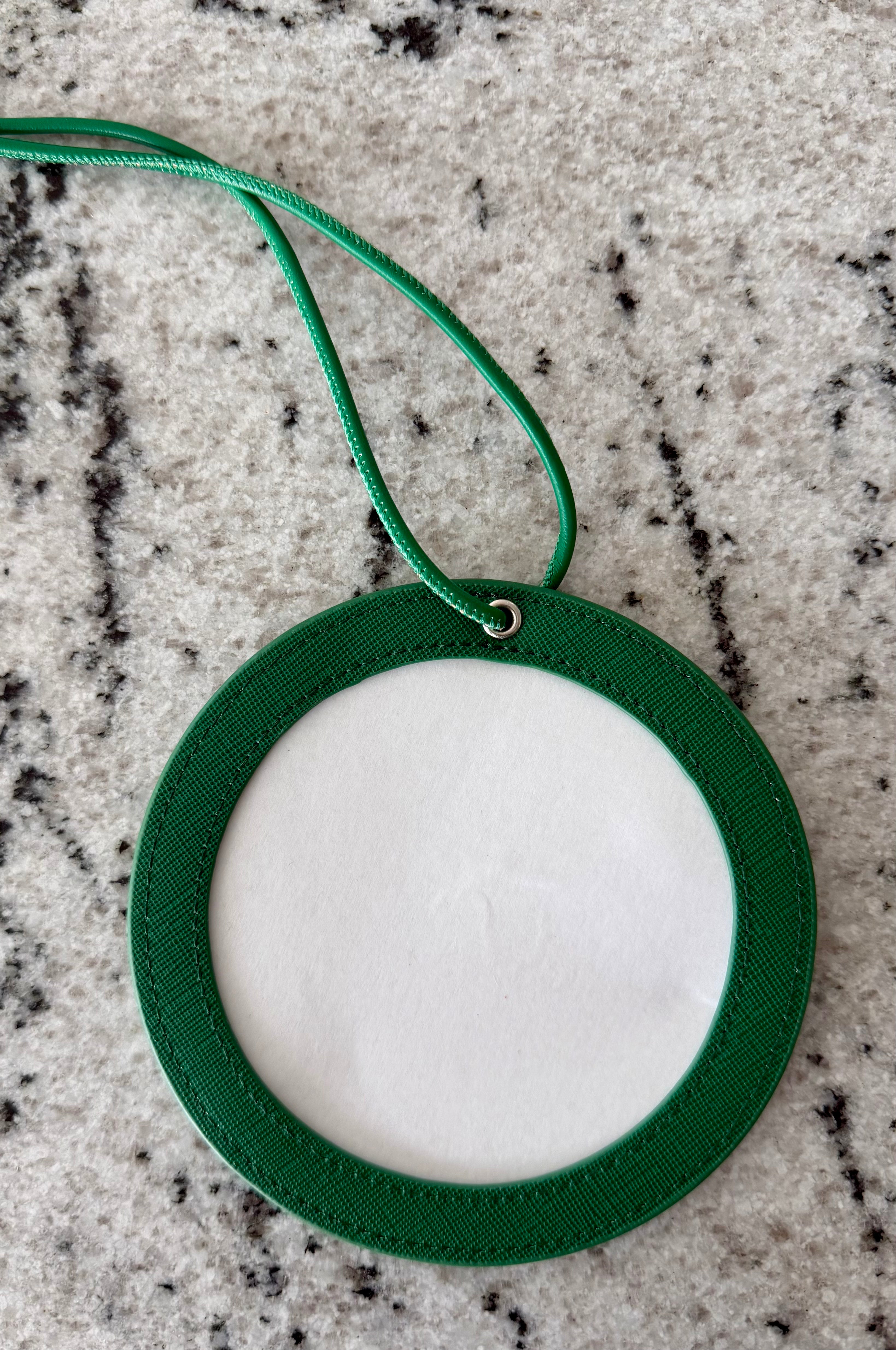 Self Finishing Ornament