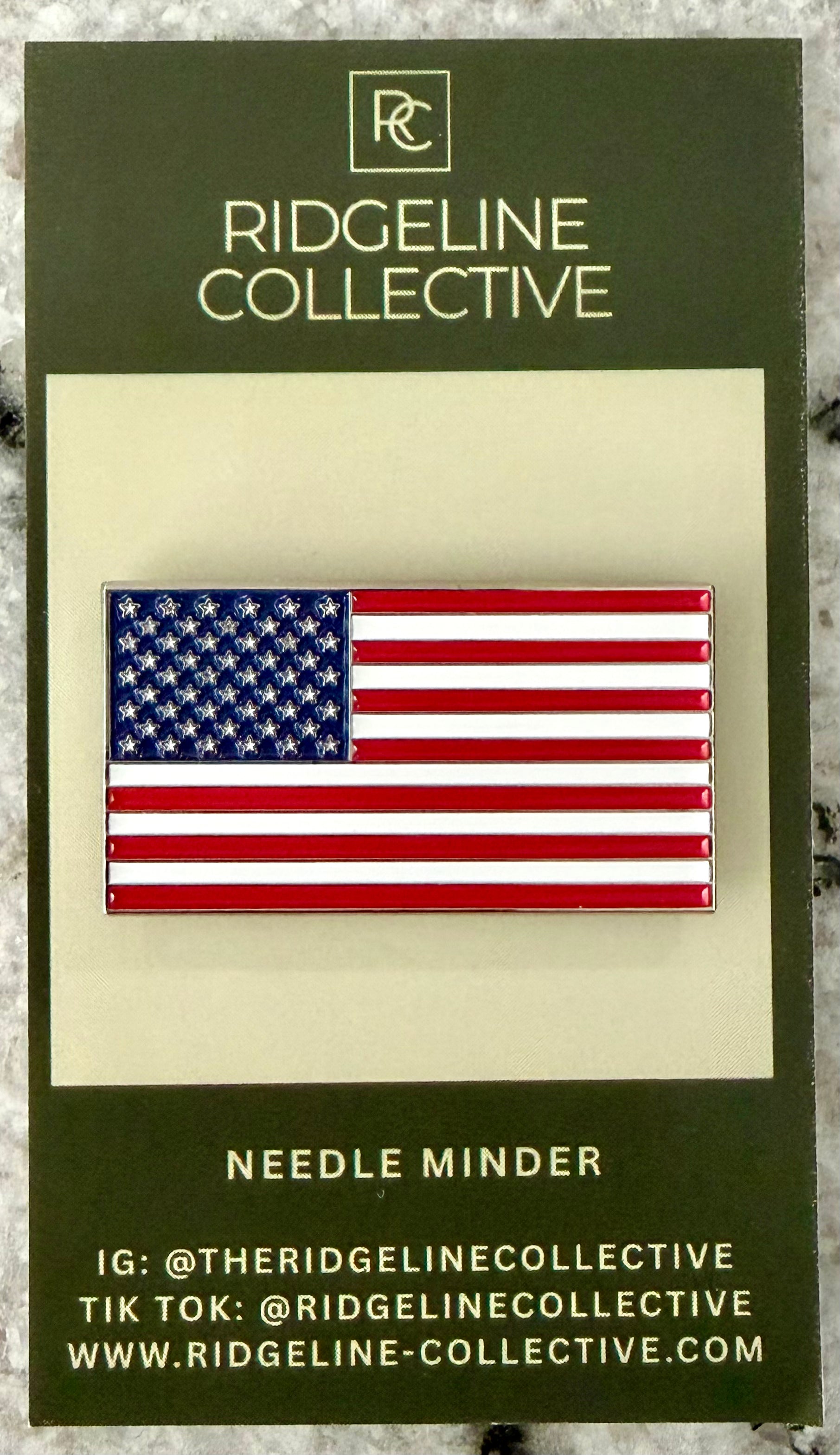 American Flag Needleminder